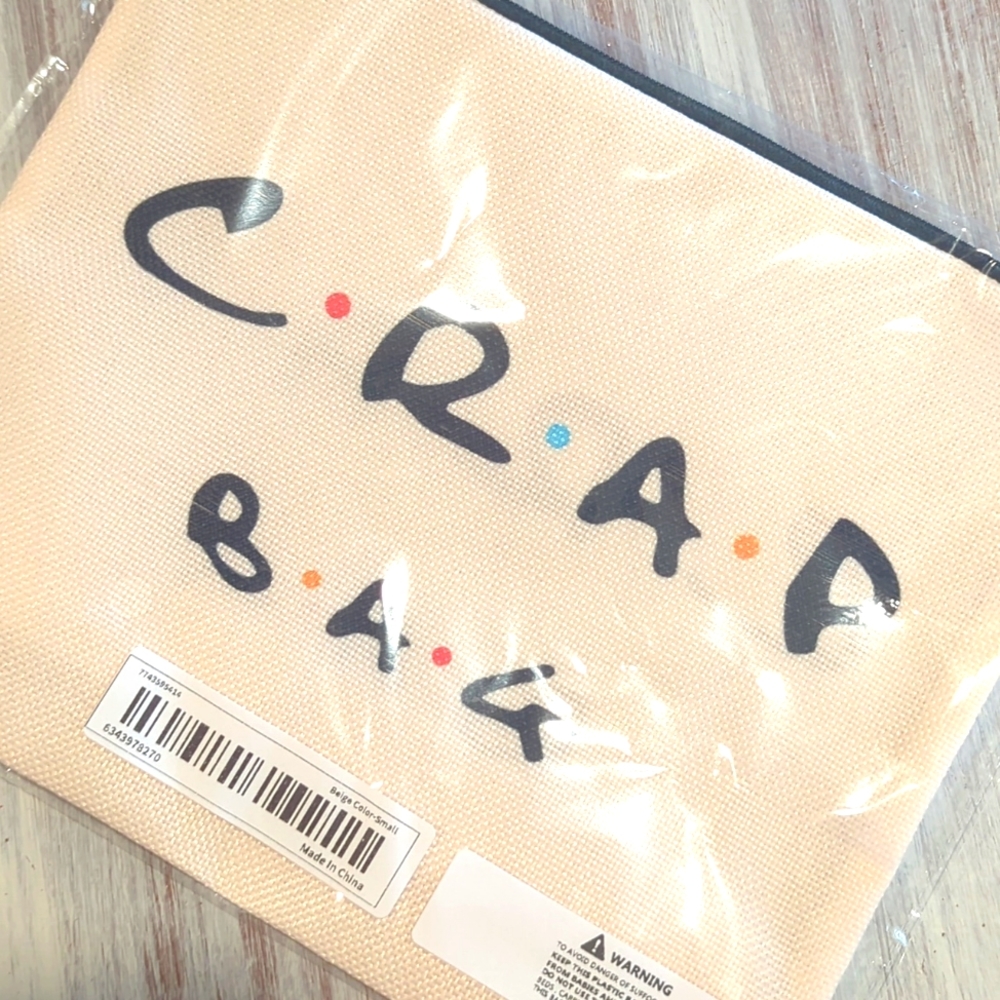 Crap Bag make up pouch